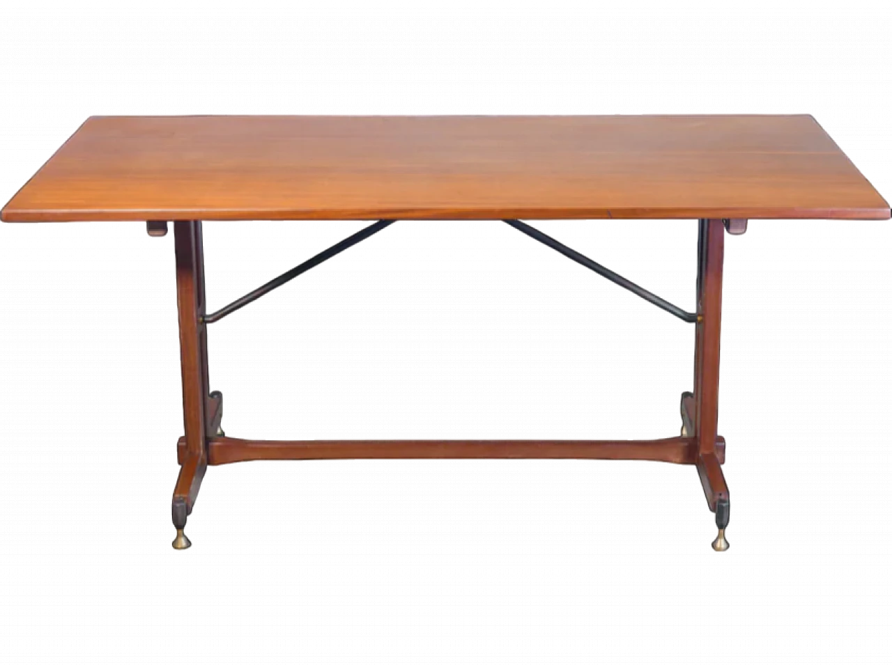 Wood and metal table, 1960s 10