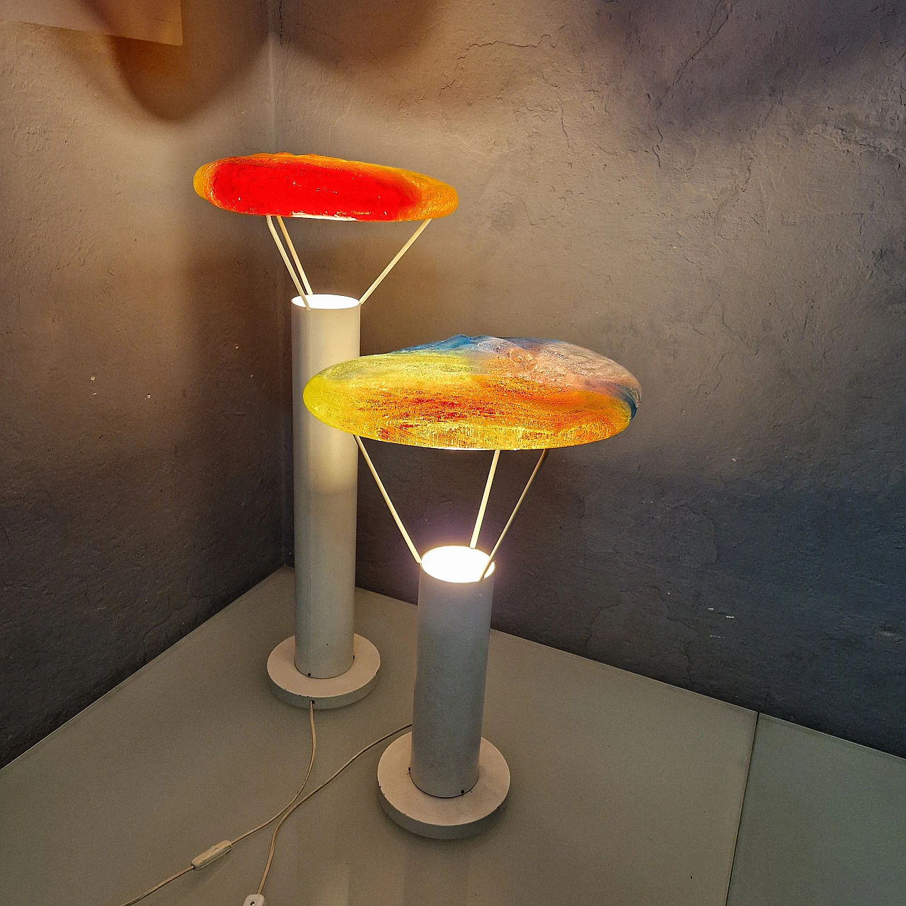 Floor lamp by Jacopo Foggini in metal and plastic, 2000s 23