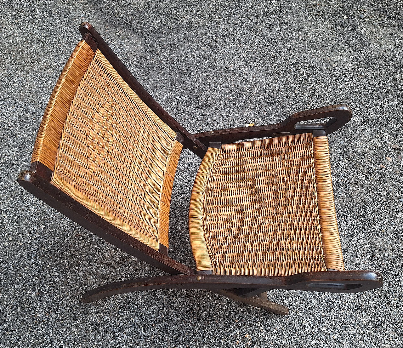 Ninfea rattan chair by Gio Ponti for Fratelli Reguitti, 1950s 3