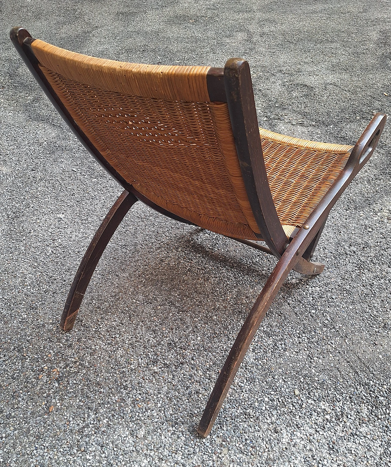 Ninfea rattan chair by Gio Ponti for Fratelli Reguitti, 1950s 7