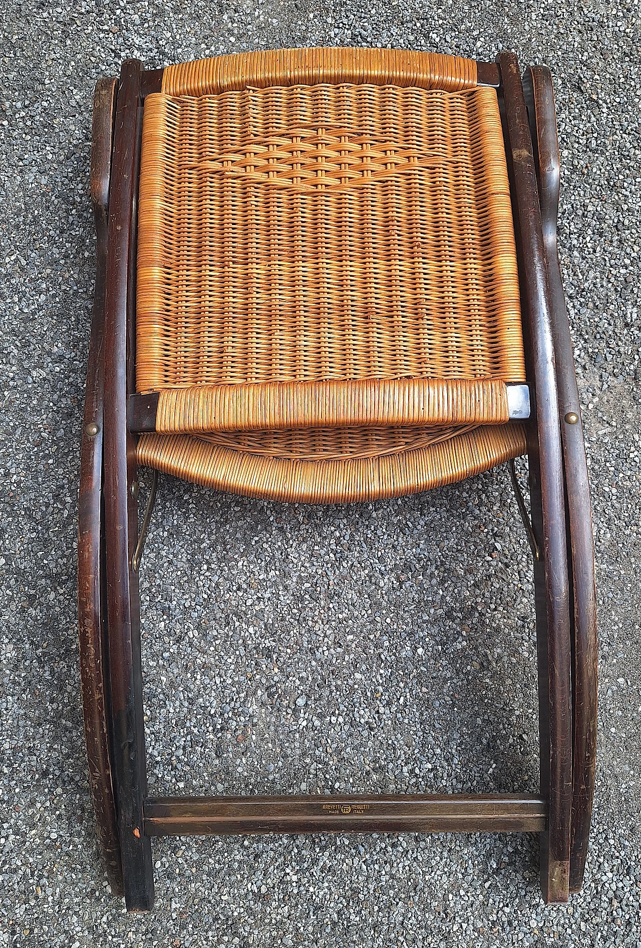 Ninfea rattan chair by Gio Ponti for Fratelli Reguitti, 1950s 8