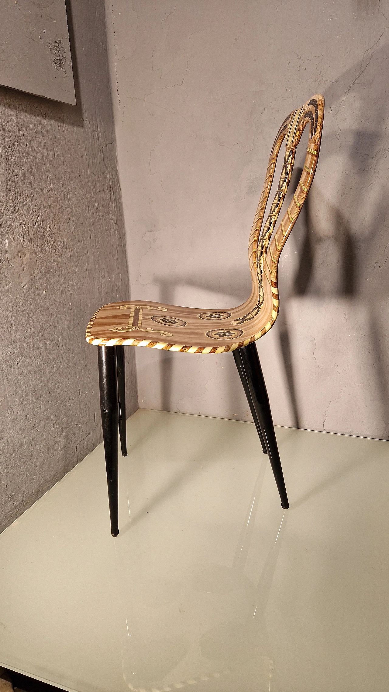 Chair by Piero Fornasetti, 1960s 7