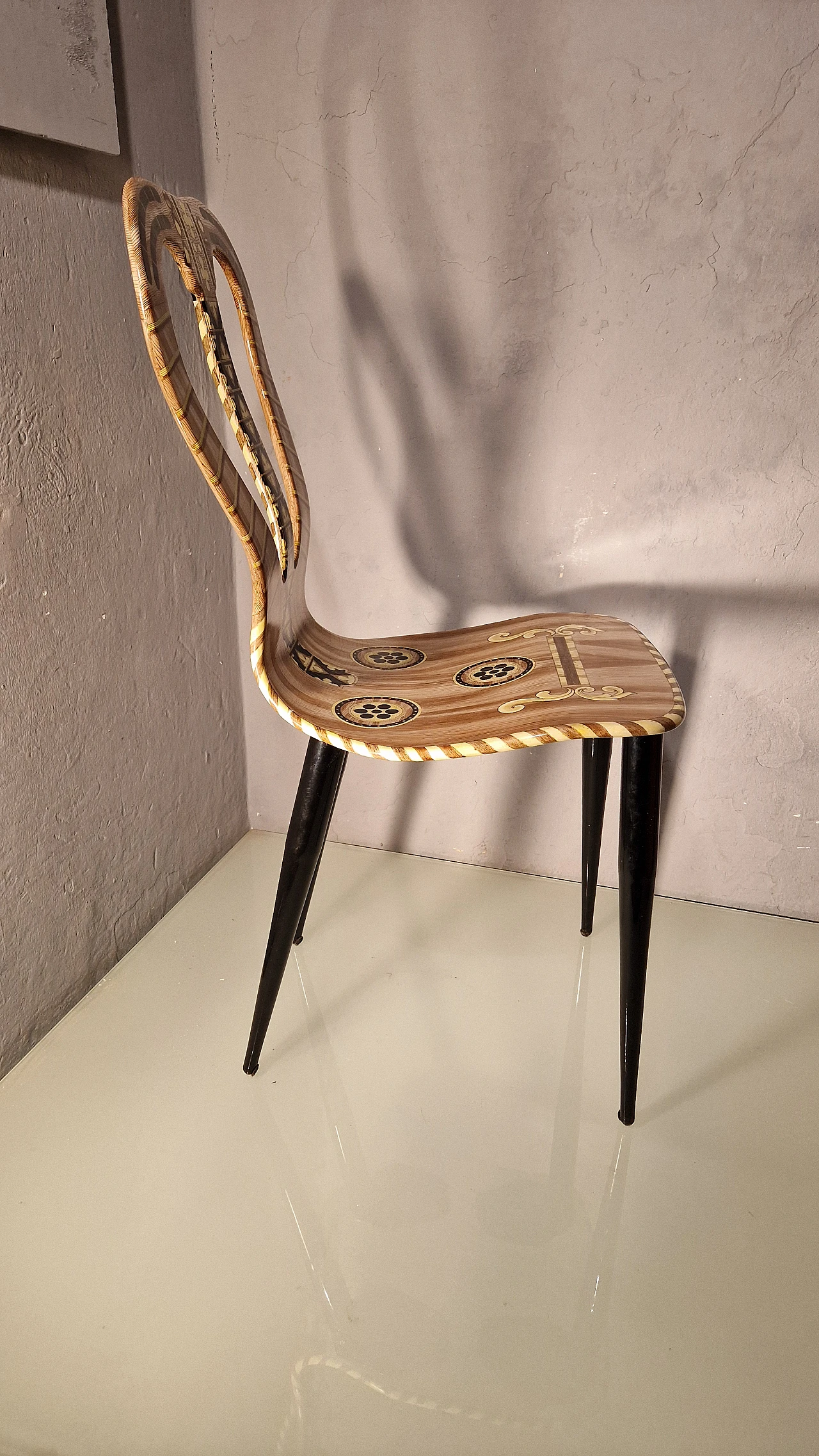 Chair by Piero Fornasetti, 1960s 10