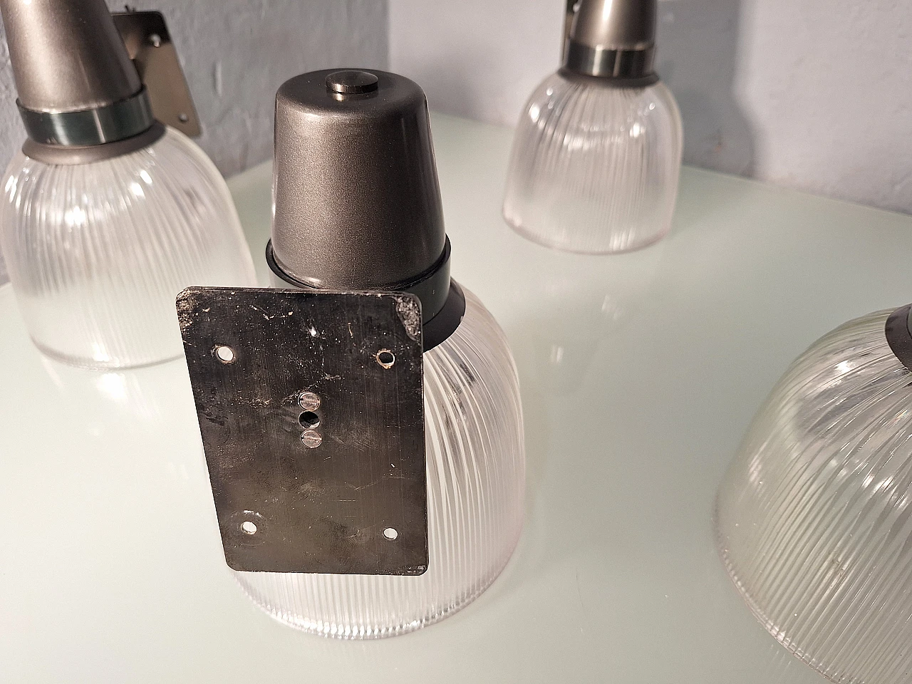 5 Wall lamps mod LP6, 50s 5