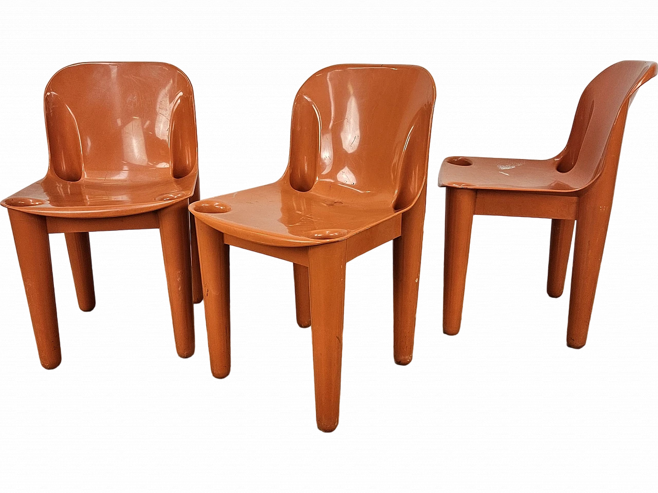 Plastic chairs from the Casa'70 collection by Albaplast for Dal Vera 20