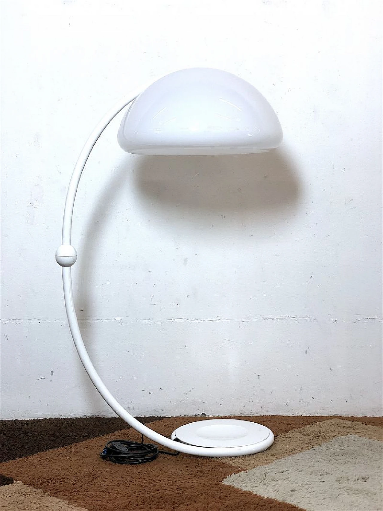 Lampada Serpente di Elio Martinelli per Martinelli Luce, anni '60 1