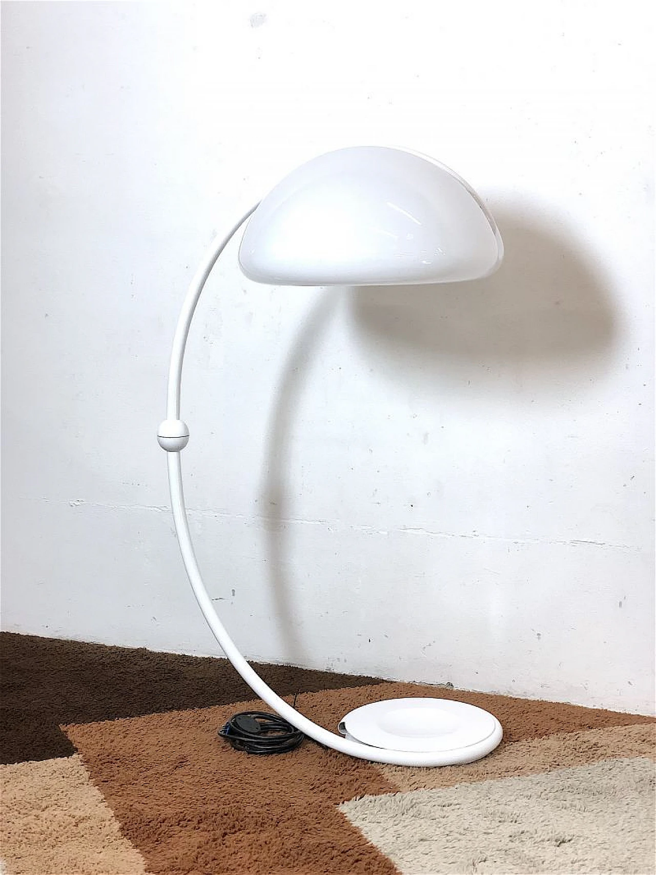 Lampada Serpente di Elio Martinelli per Martinelli Luce, anni '60 2