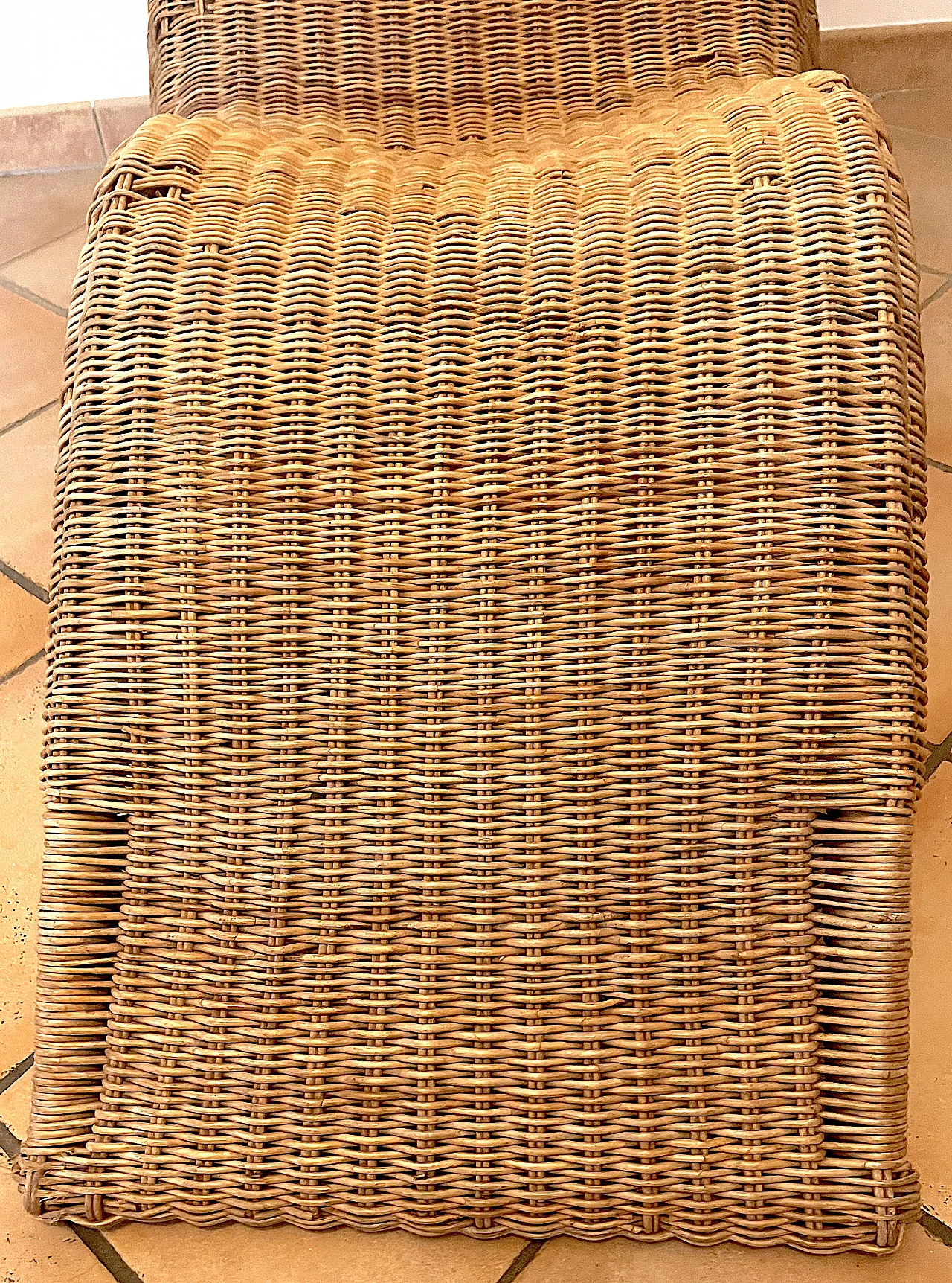 Karlskrona Wicker Chaise Lounge by Carl Öjerstam for Ikea, 1990s 9