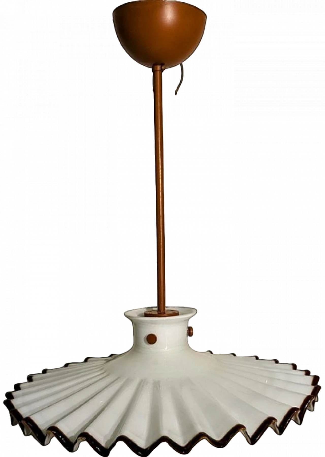 Lampada in vetro di Murano di Diaz De Santillana per Venini, anni '70 9