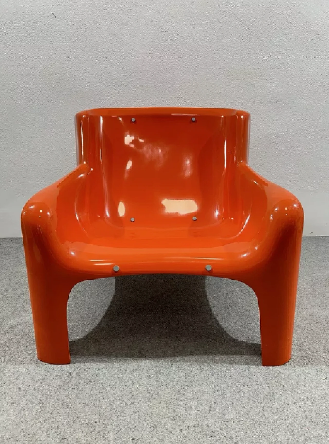 Gaia fibreglass armchair by Carlo Bartoli for Arflex, 1960s 2