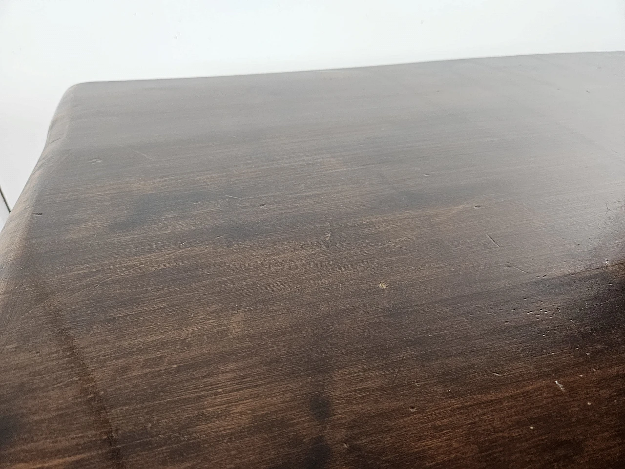 Coffee table in American walnut, 1980s 9