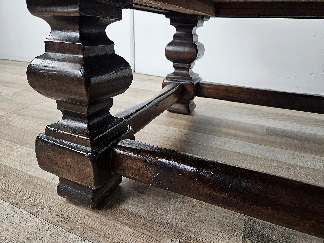 Coffee table in American walnut, 1980s 22