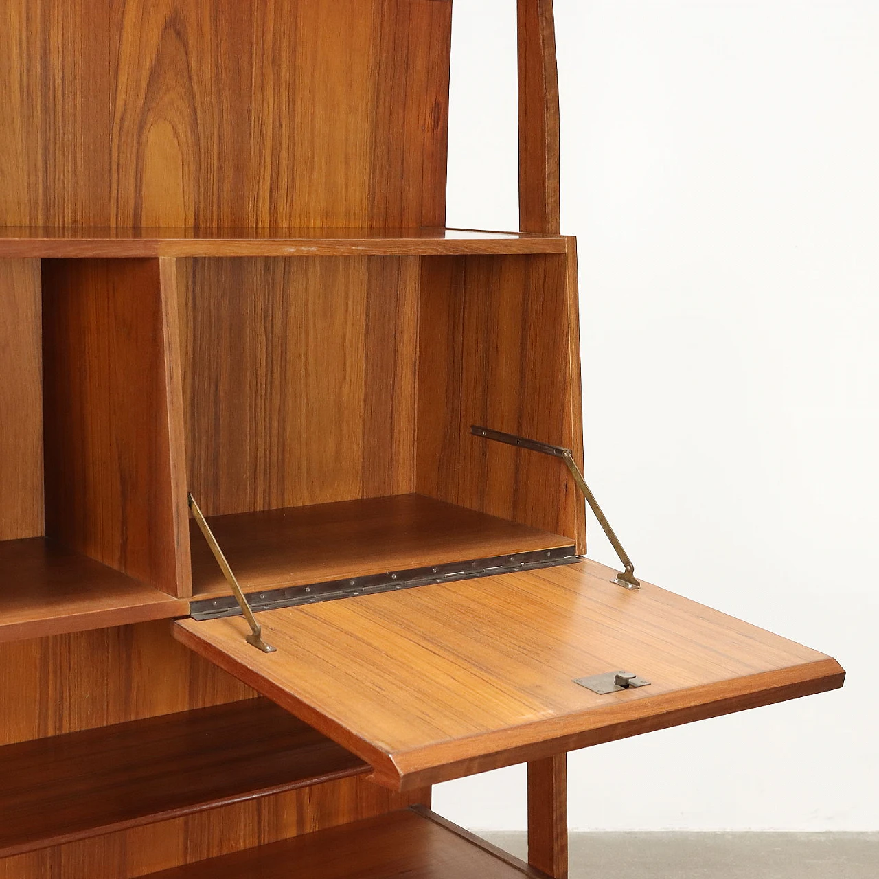 Teak Italian bookcase, '60s 3