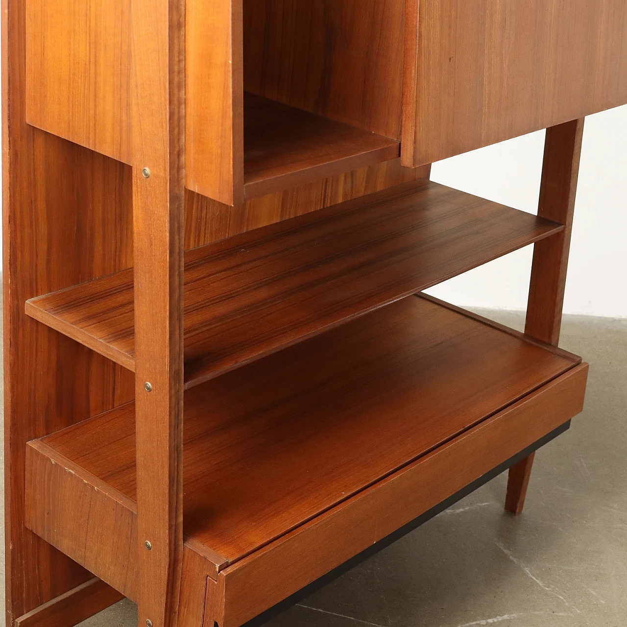 Teak Italian bookcase, '60s 7