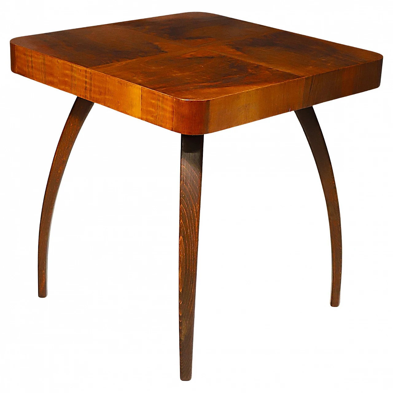 Fully renovated Spider table H 259 by Jindřich Halabala, 1930´s 1