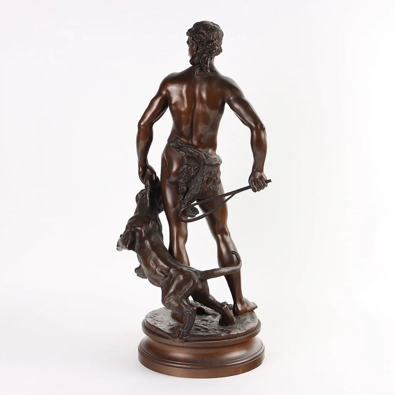 Adrien Etienne Gaudez, Le Belluaire, scultura in bronzo 8