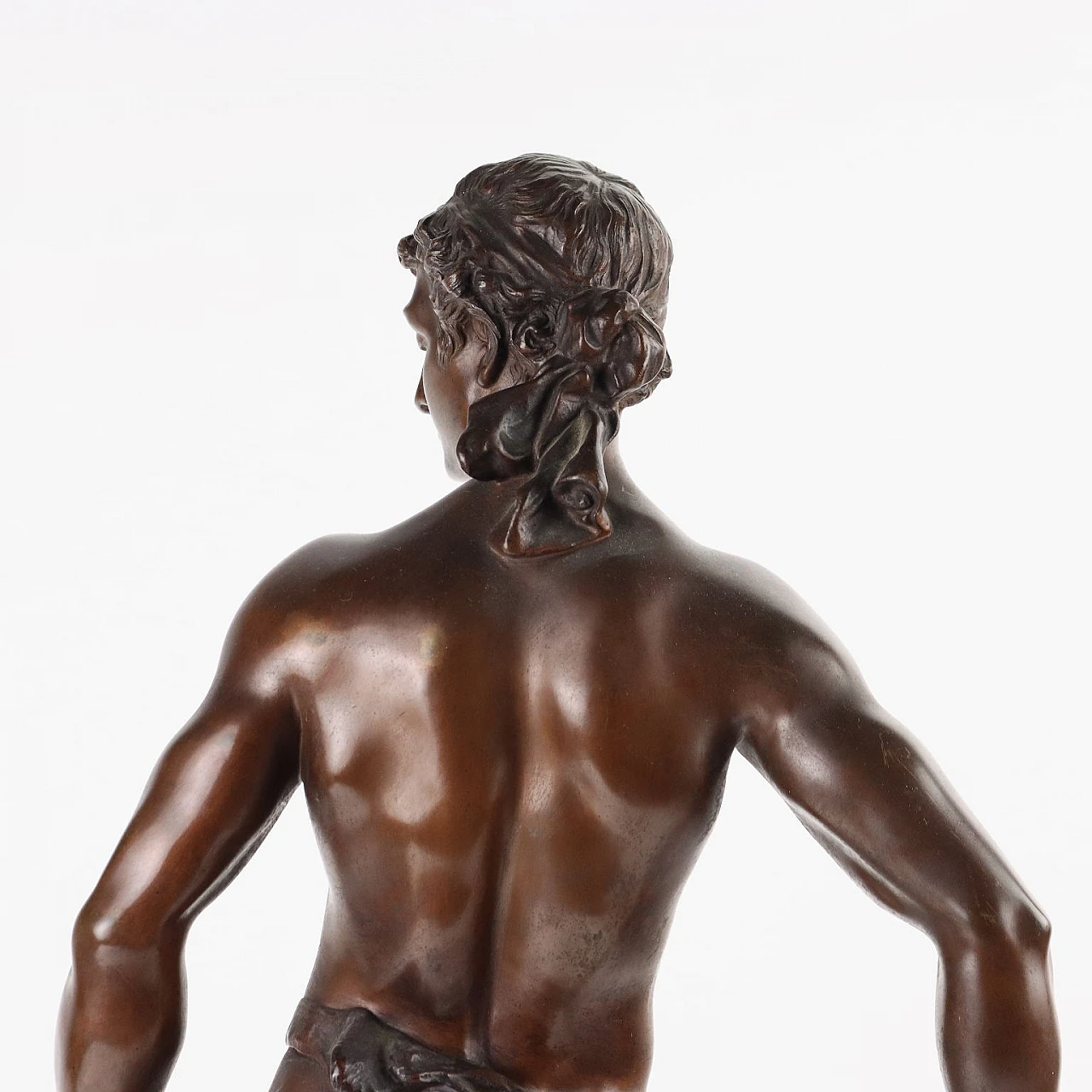 Adrien Etienne Gaudez, Le Belluaire, scultura in bronzo 9