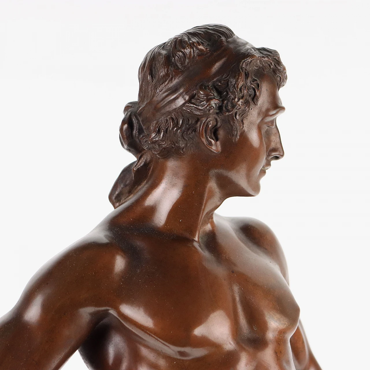 Adrien Etienne Gaudez, Le Belluaire, scultura in bronzo 10