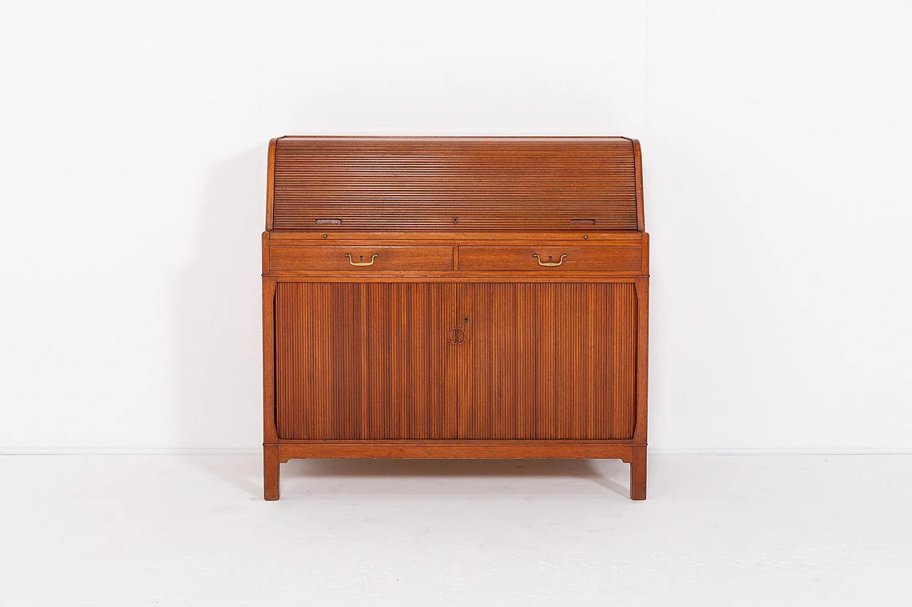 Secretaire in mogano di Carl-Axel Acking, anni '50 1