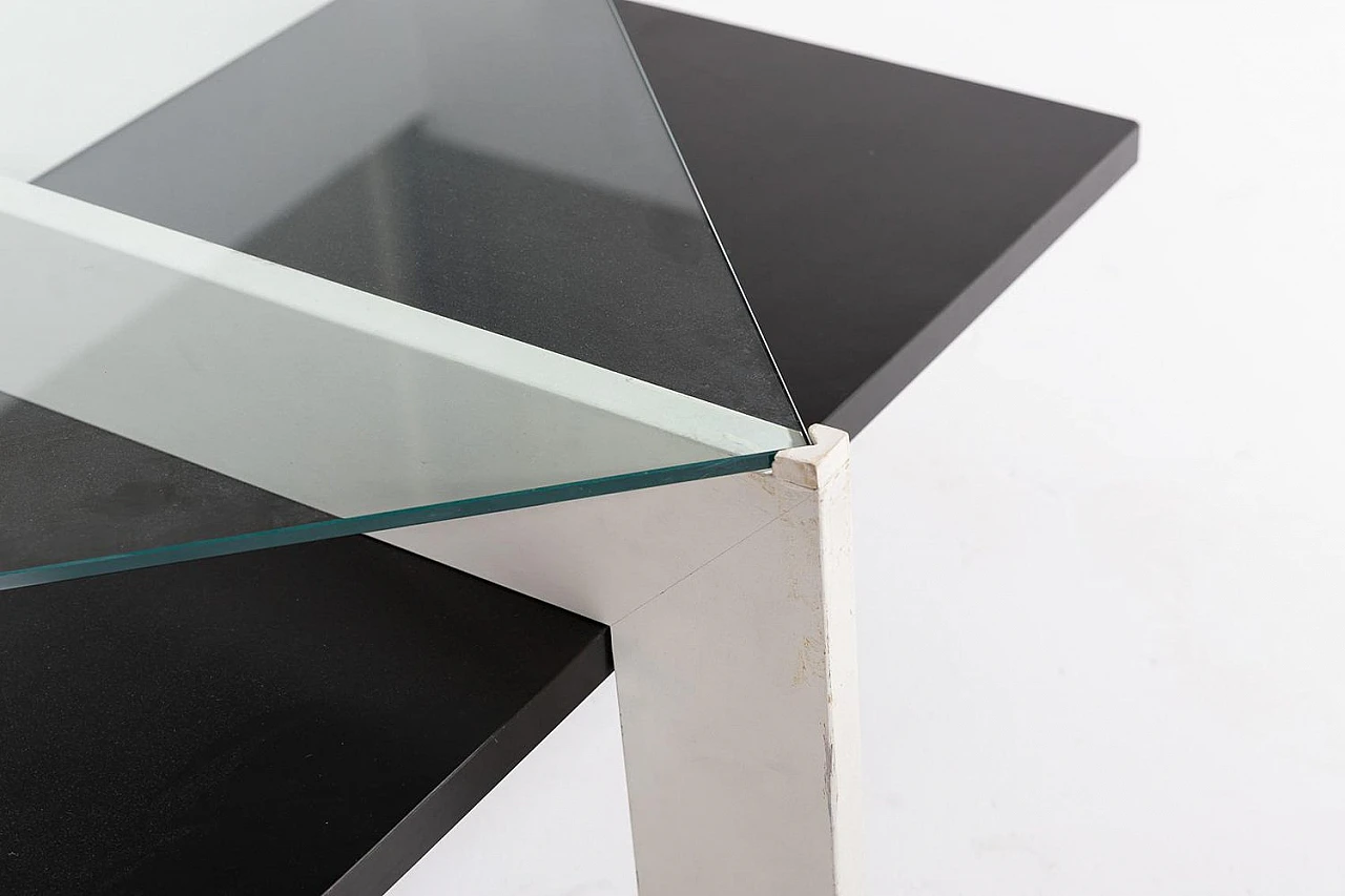 Architectural coffee table by Alvin Lustig, late 20th century 7