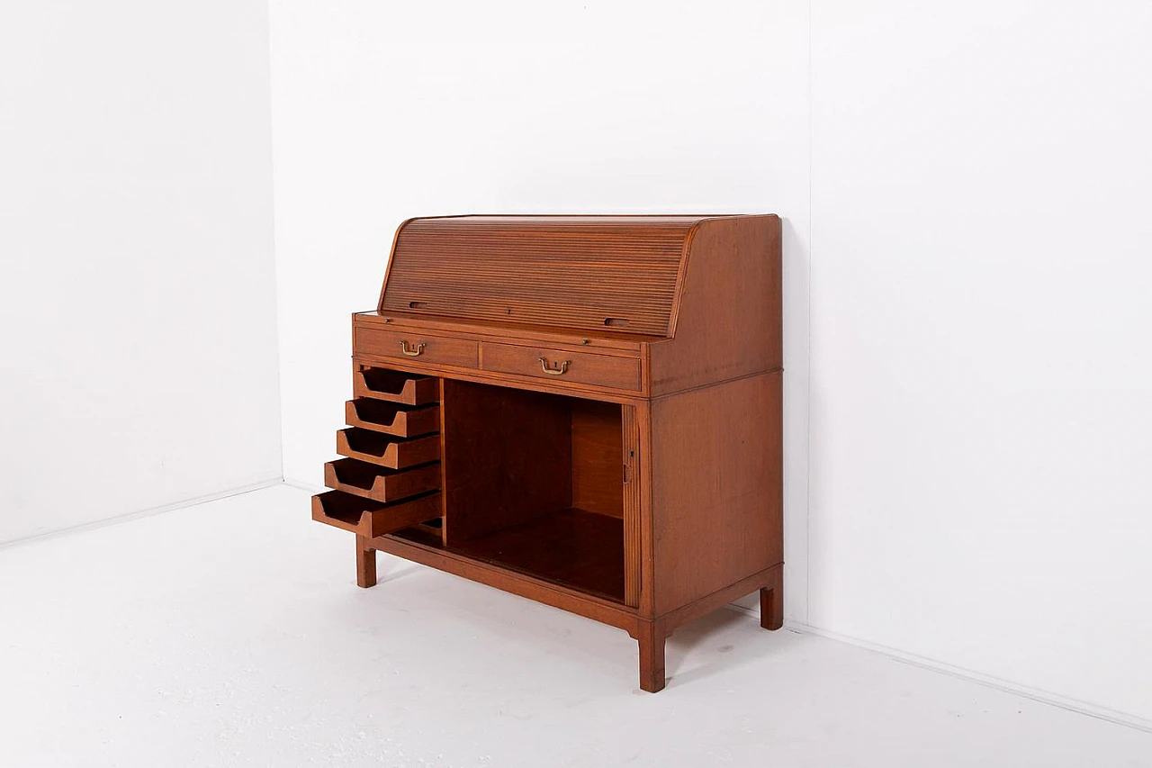 Secretaire in mogano di Carl-Axel Acking, anni '50 5