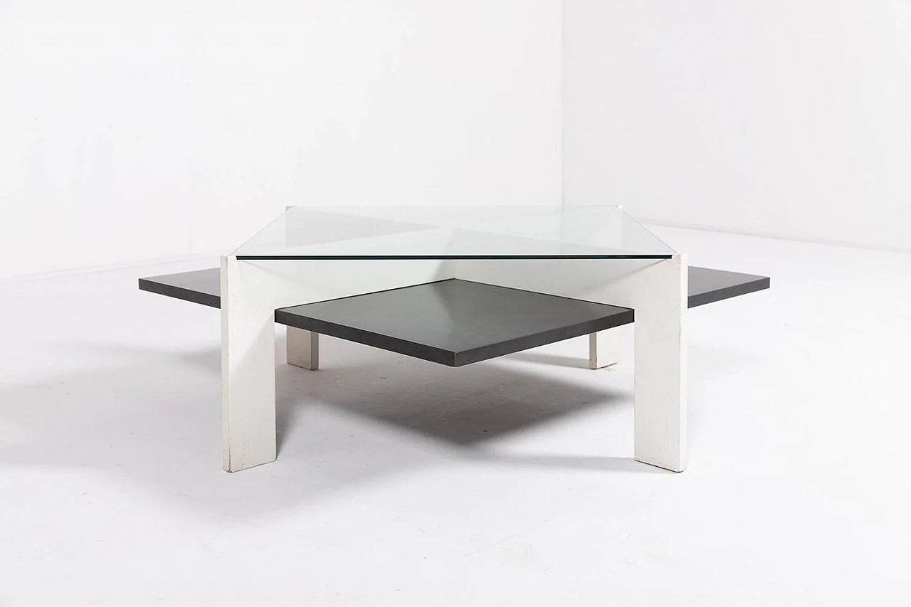 Architectural coffee table by Alvin Lustig, late 20th century 8