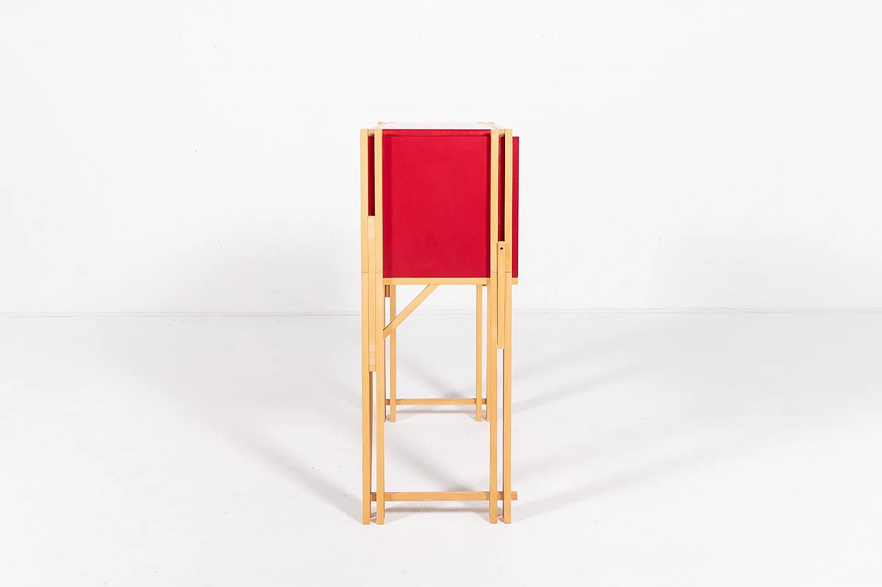 Desk cabinet with a chair by Simon Heikkila, 1990s 8