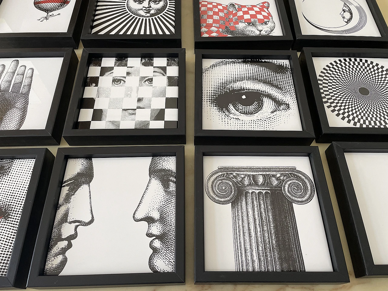 12 Quadretti di Ceramiche Bardelli per Fornasetti 4