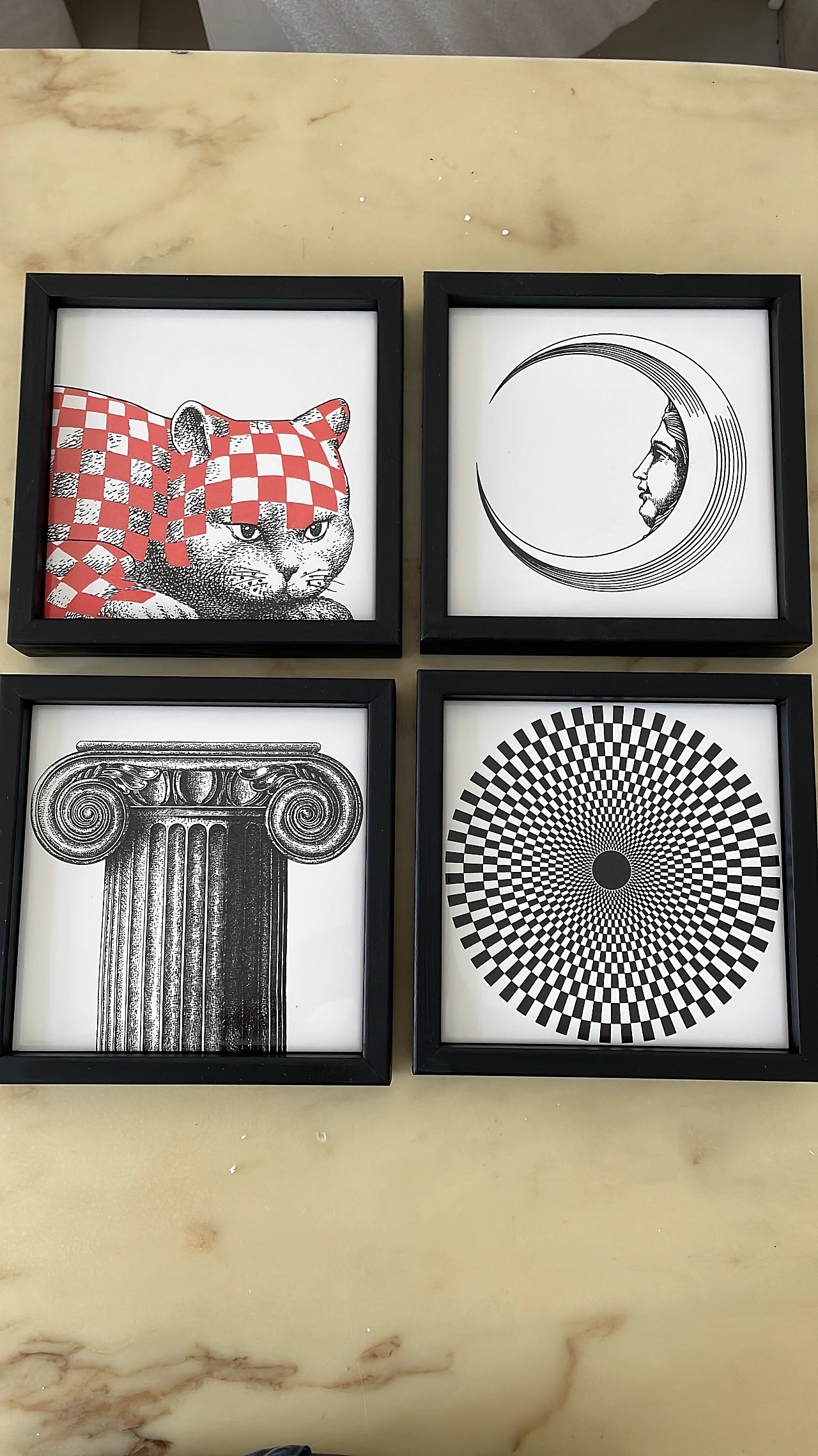 12 Quadretti di Ceramiche Bardelli per Fornasetti 10