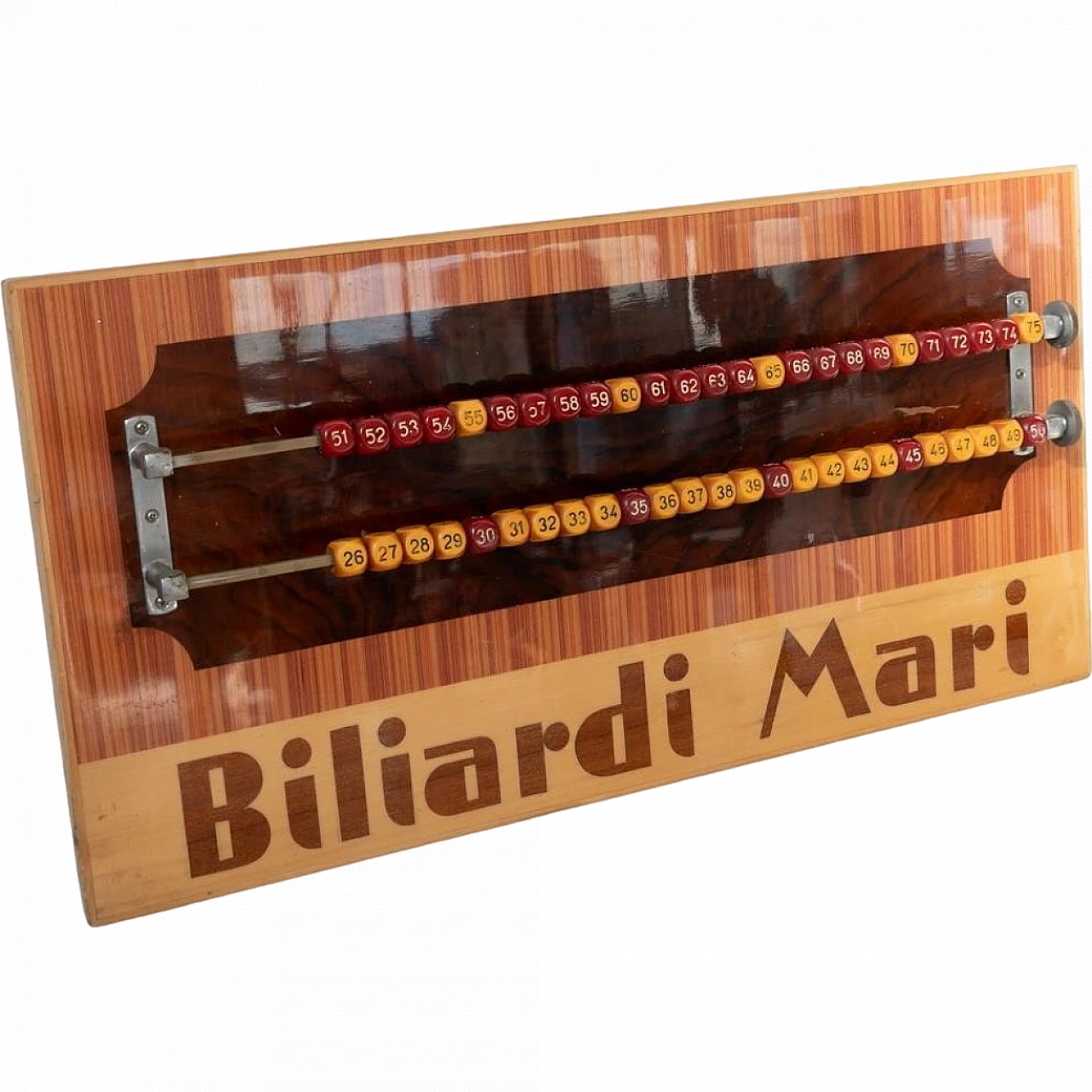 Italian billiard board by Biliardi Mari, 1980s 12