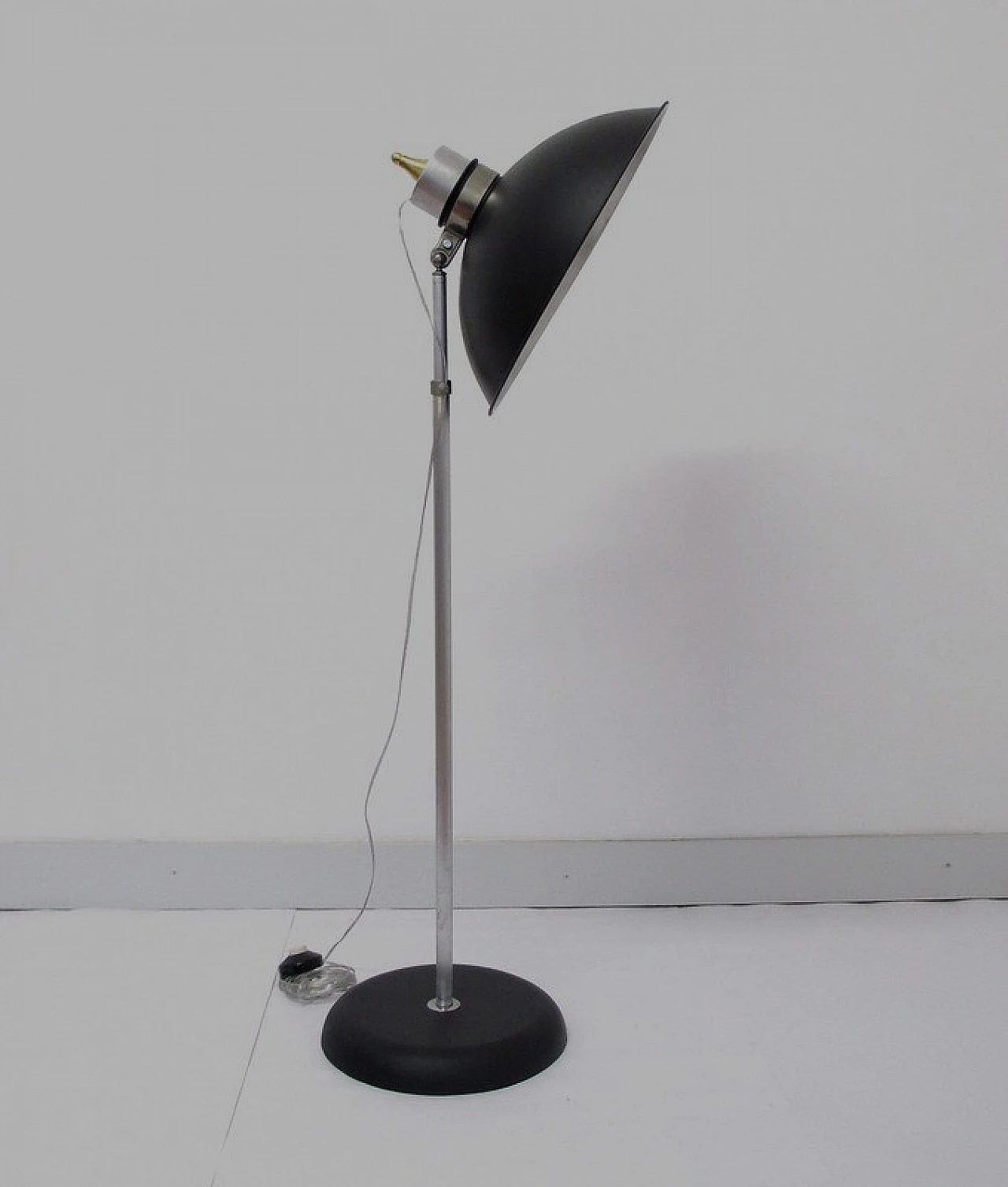 Aluminium telescopic design floor lamp, 1960s 6