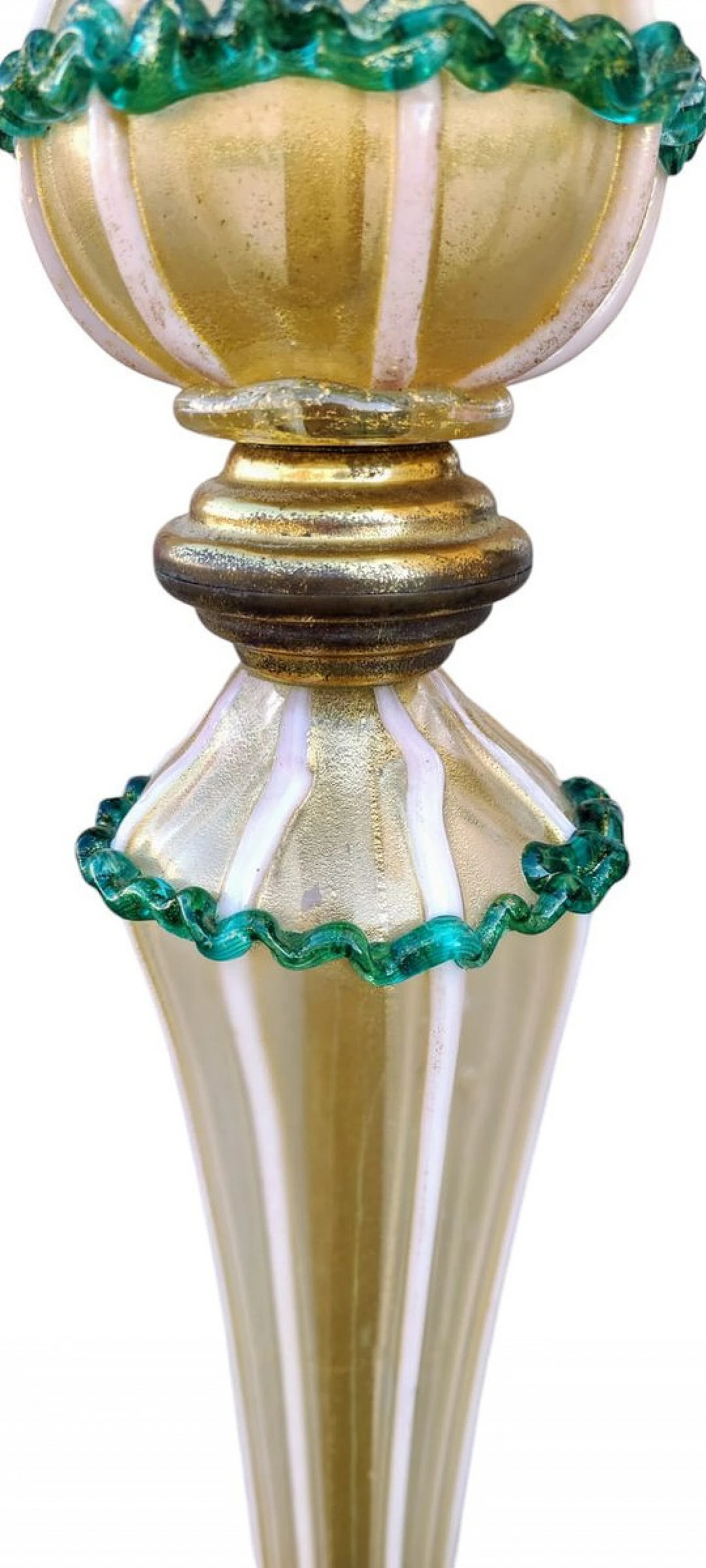 Lampada da terra in vetro di Murano di Barovier & Toso, anni '30 7