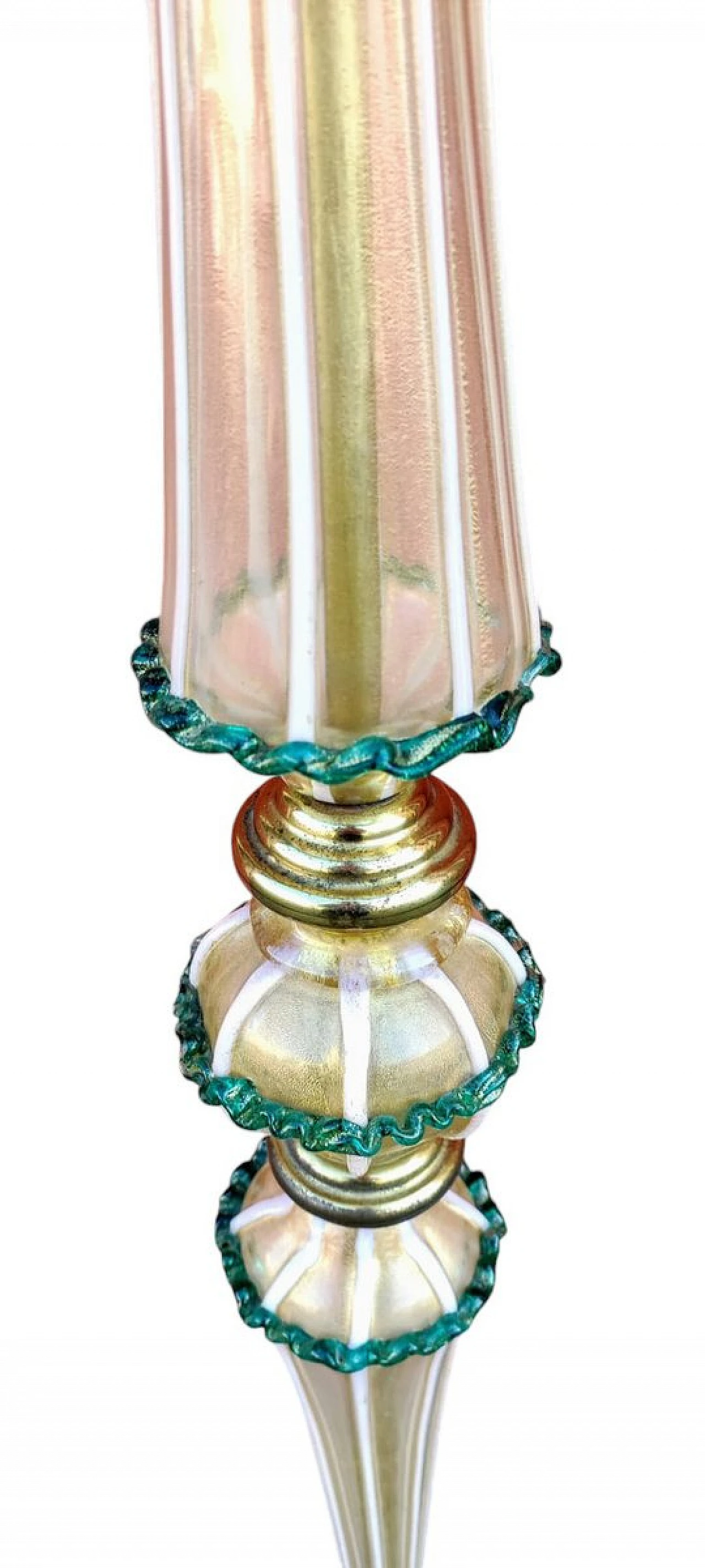 Lampada da terra in vetro di Murano di Barovier & Toso, anni '30 8