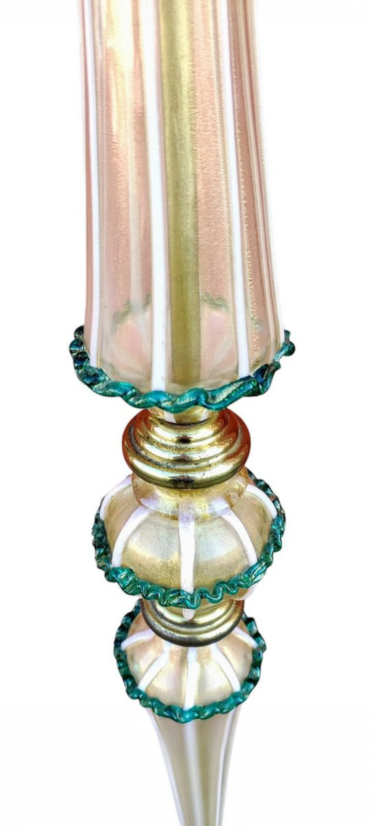 Lampada da terra in vetro di Murano di Barovier & Toso, anni '30 9