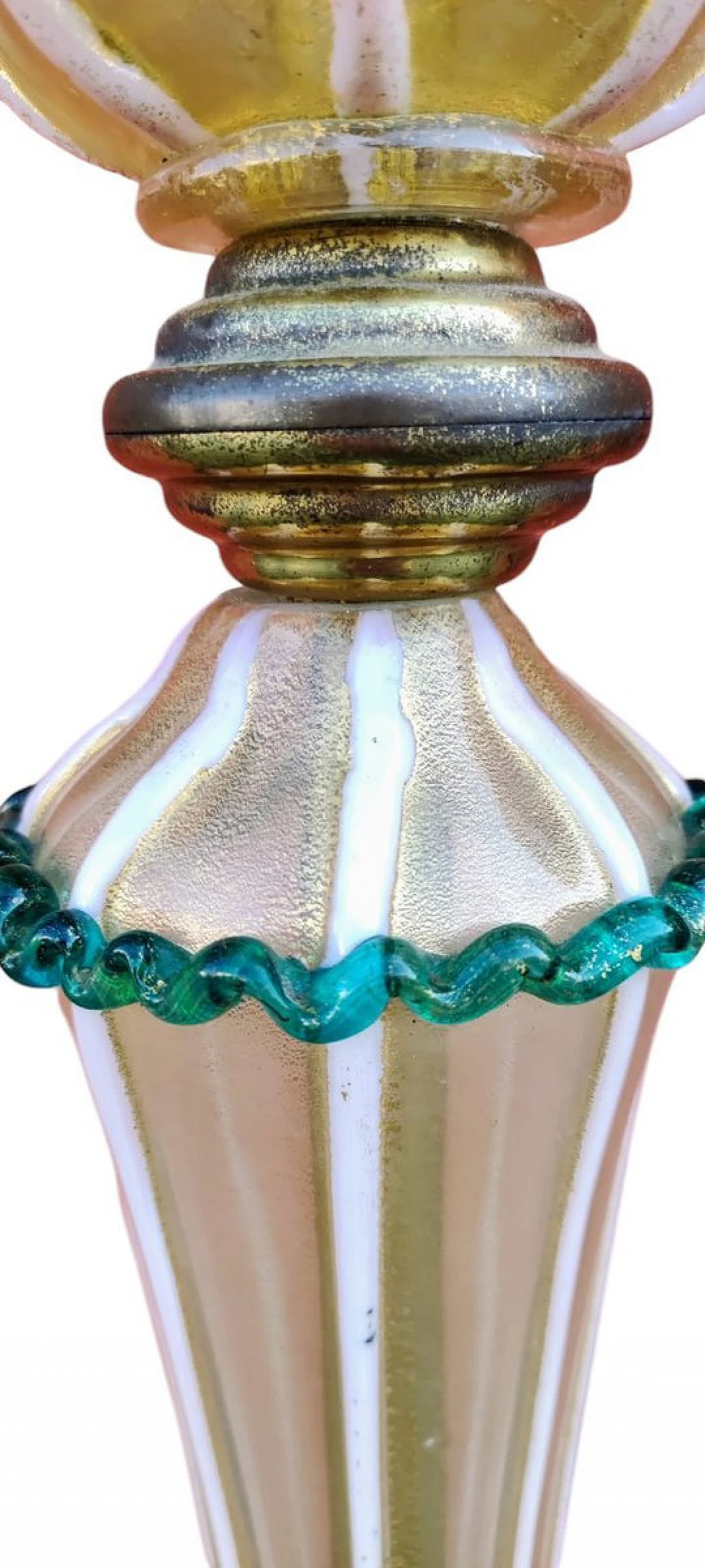 Lampada da terra in vetro di Murano di Barovier & Toso, anni '30 12