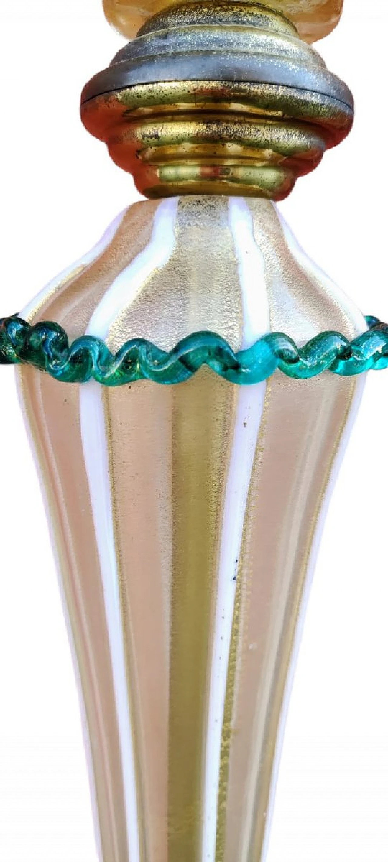 Lampada da terra in vetro di Murano di Barovier & Toso, anni '30 14