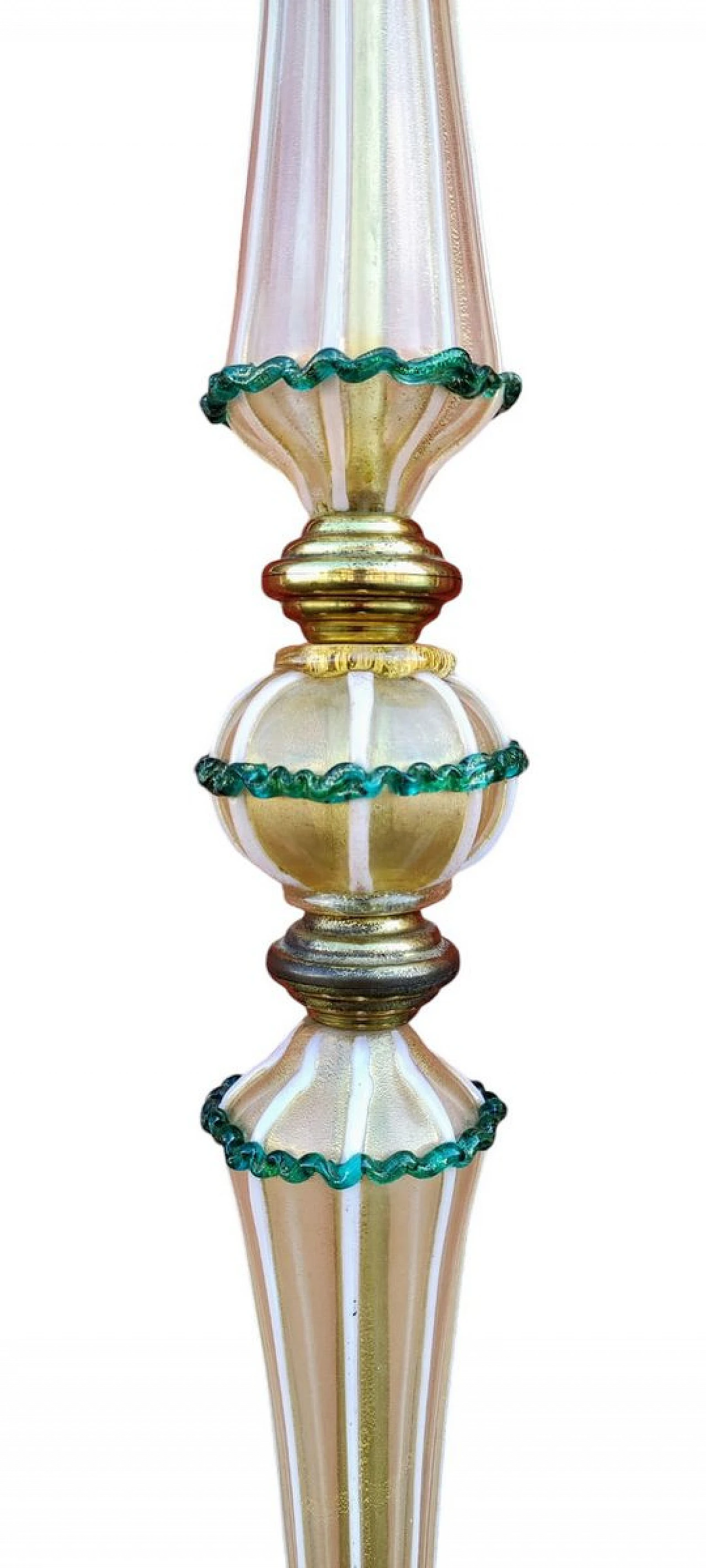 Lampada da terra in vetro di Murano di Barovier & Toso, anni '30 15