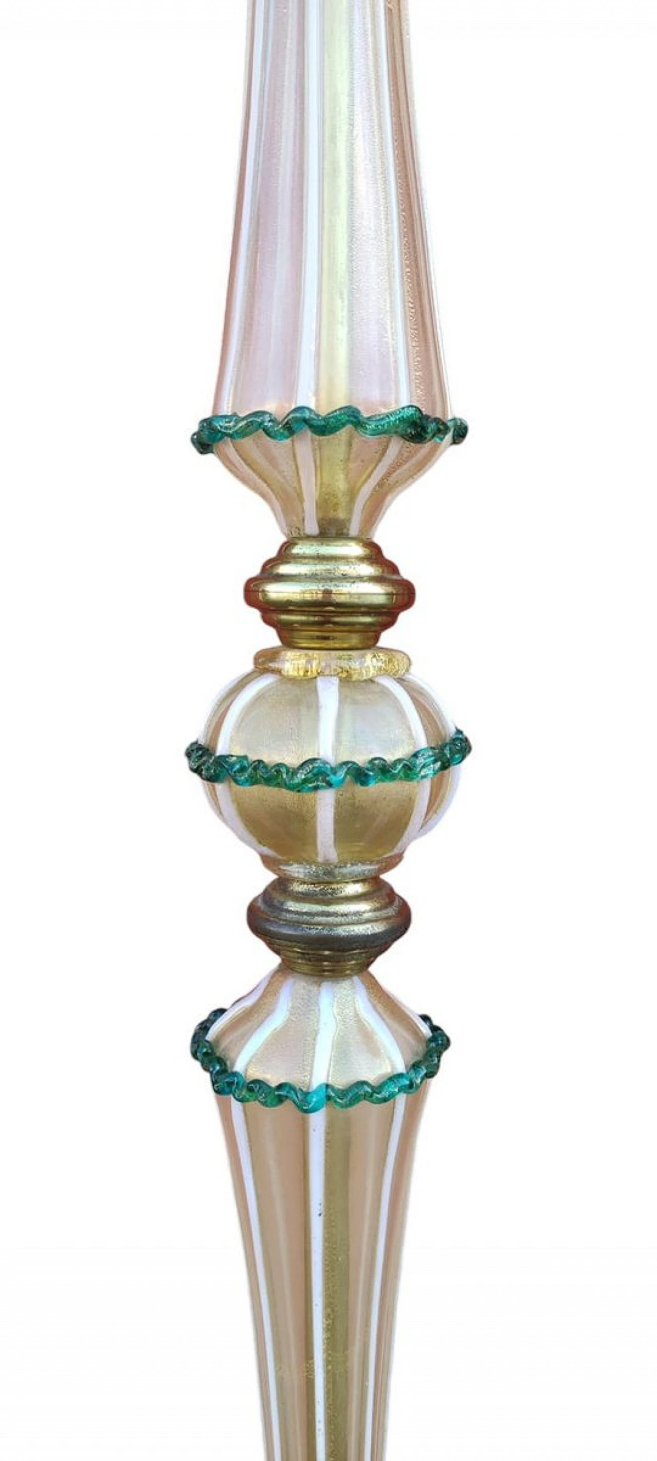 Lampada da terra in vetro di Murano di Barovier & Toso, anni '30 16