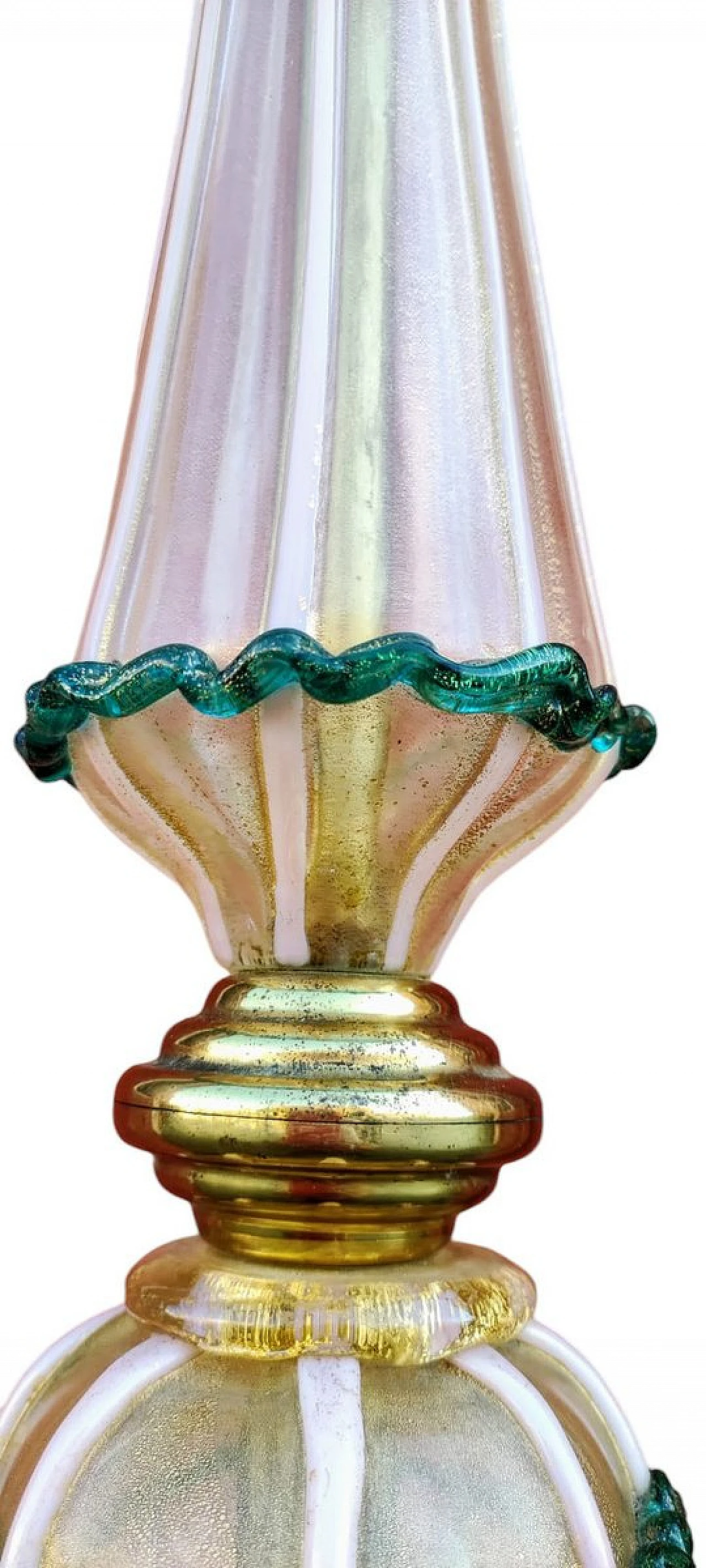 Lampada da terra in vetro di Murano di Barovier & Toso, anni '30 21