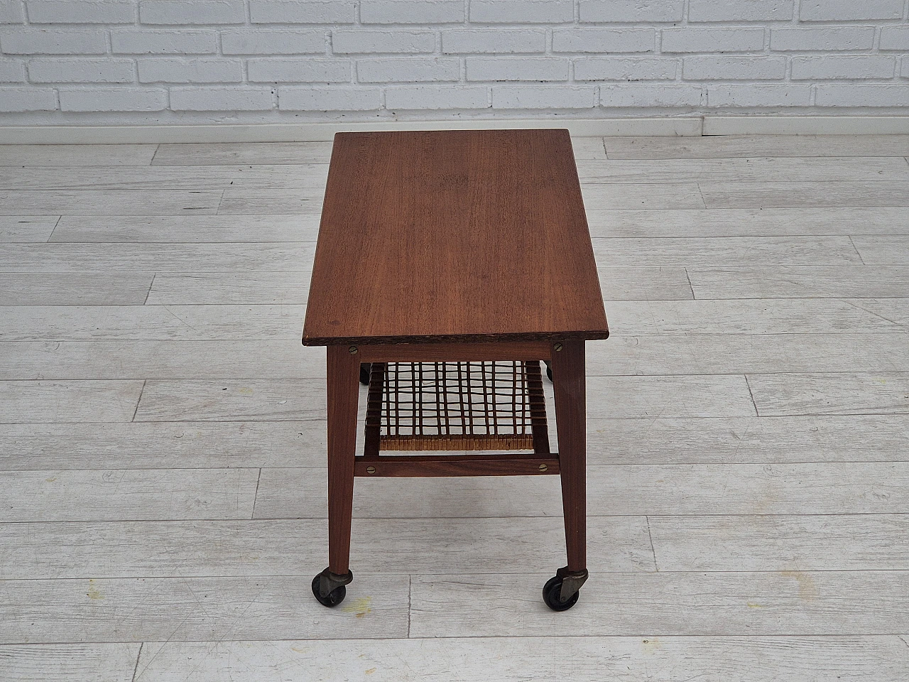 Danish teak wood coffee table, 1970s 6