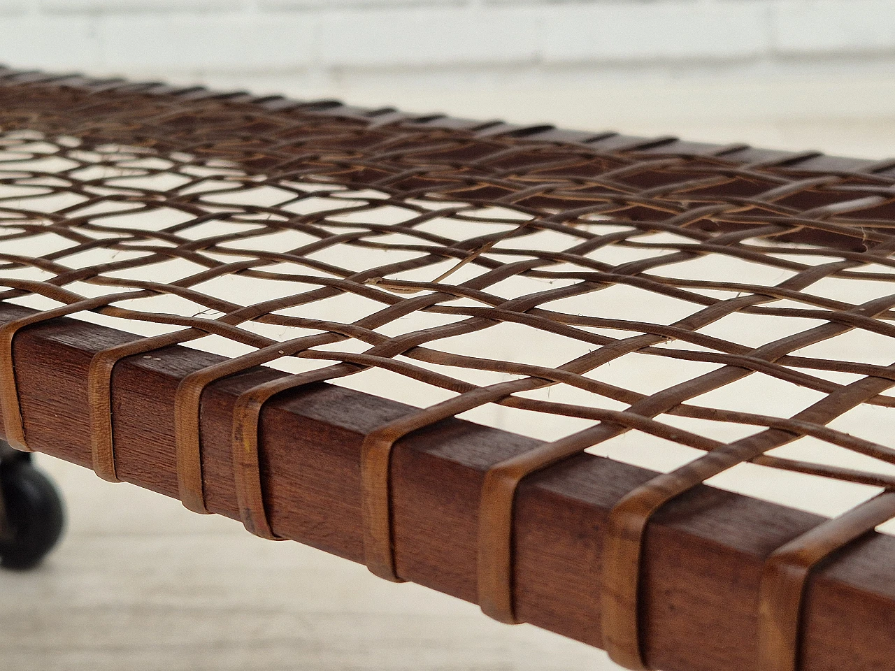 Danish teak wood coffee table, 1970s 8