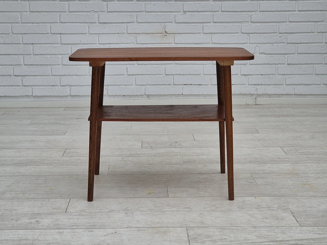 Danish side table, teak wood, 1960s 2