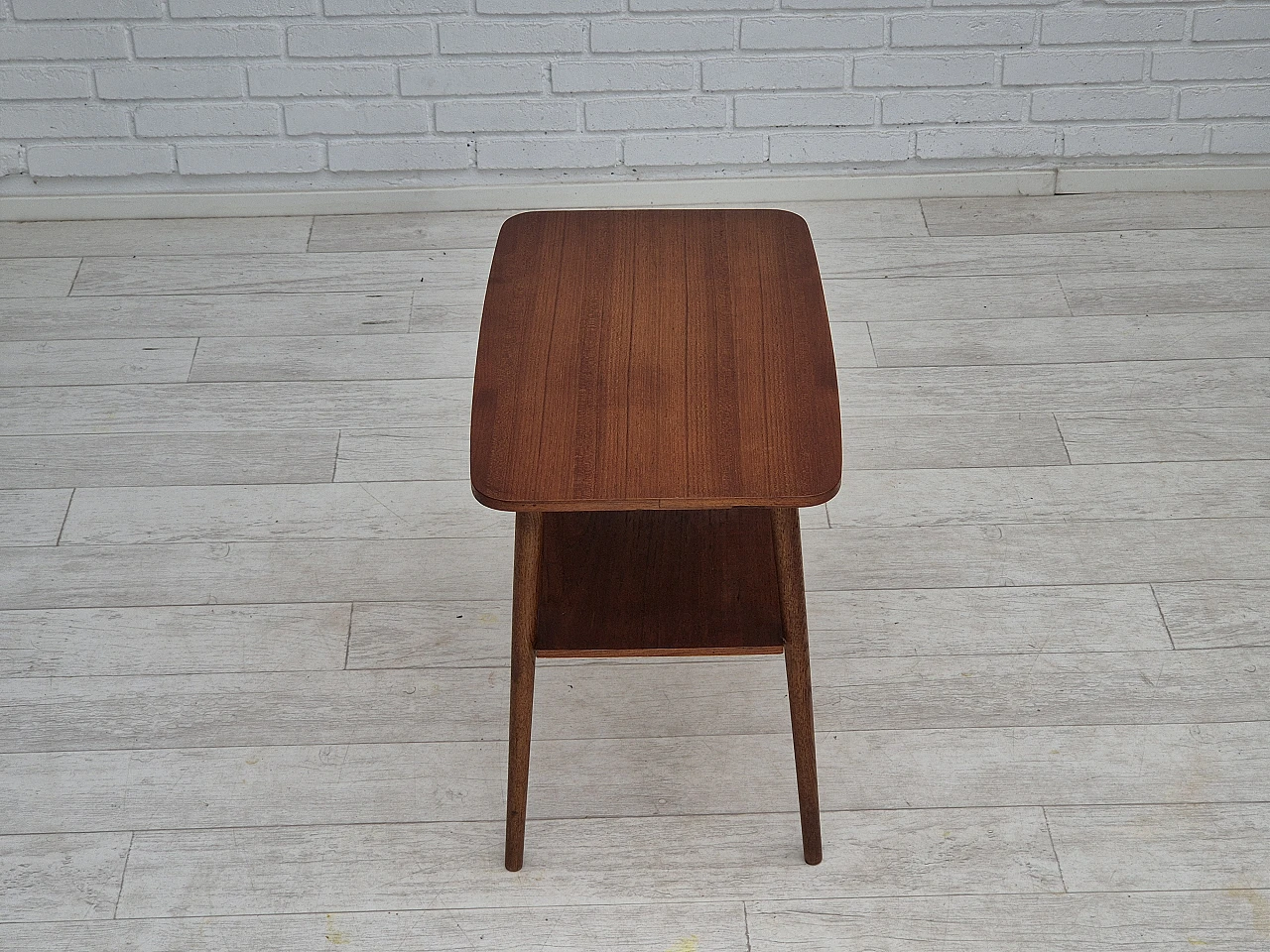 Danish side table, teak wood, 1960s 8