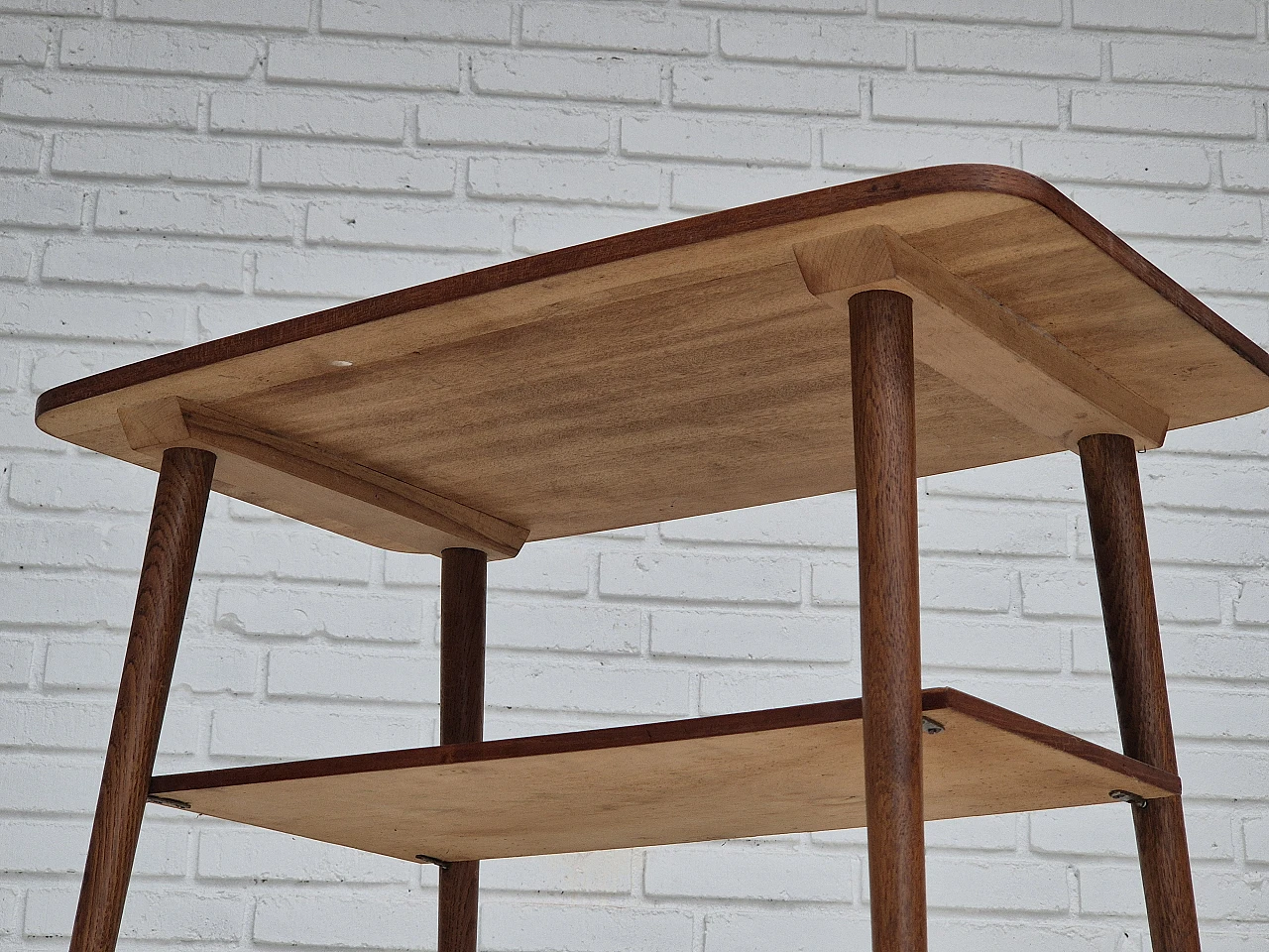 Danish side table, teak wood, 1960s 11