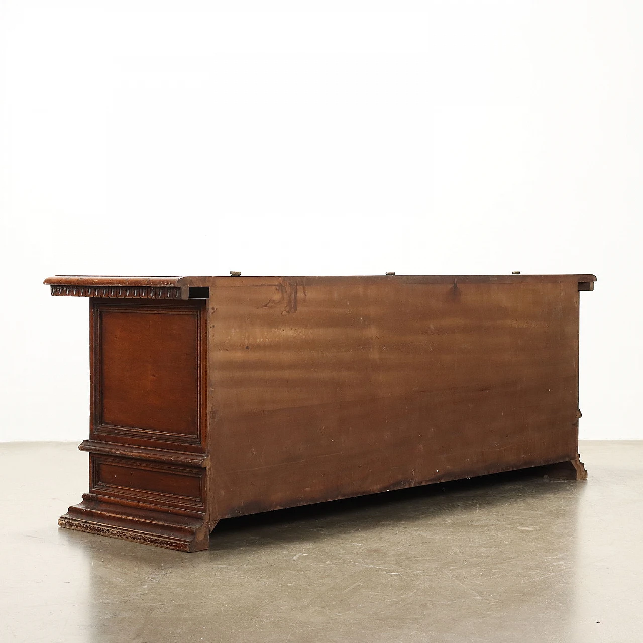 Mahogany chest of drawers with 3 drawers, late 20th century 10