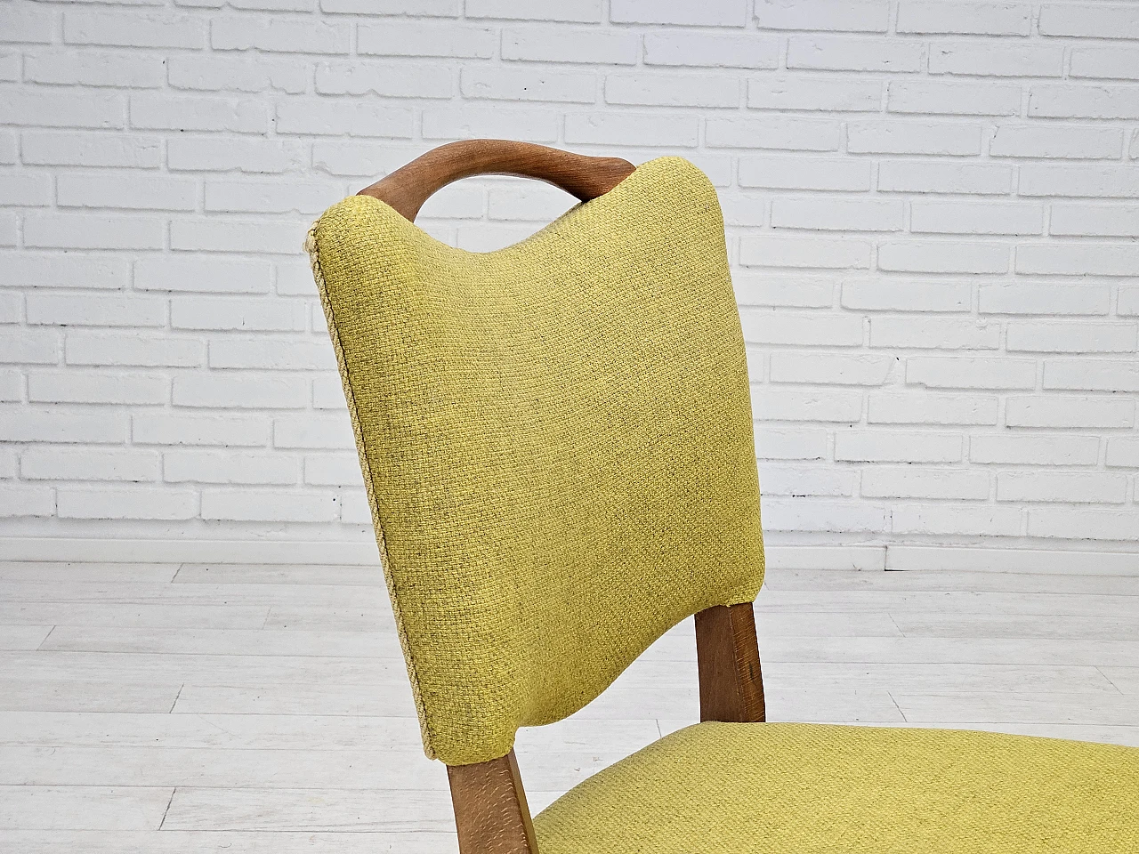 6 Danish dining chairs by Slagelse Møbelværk, 1970s 4