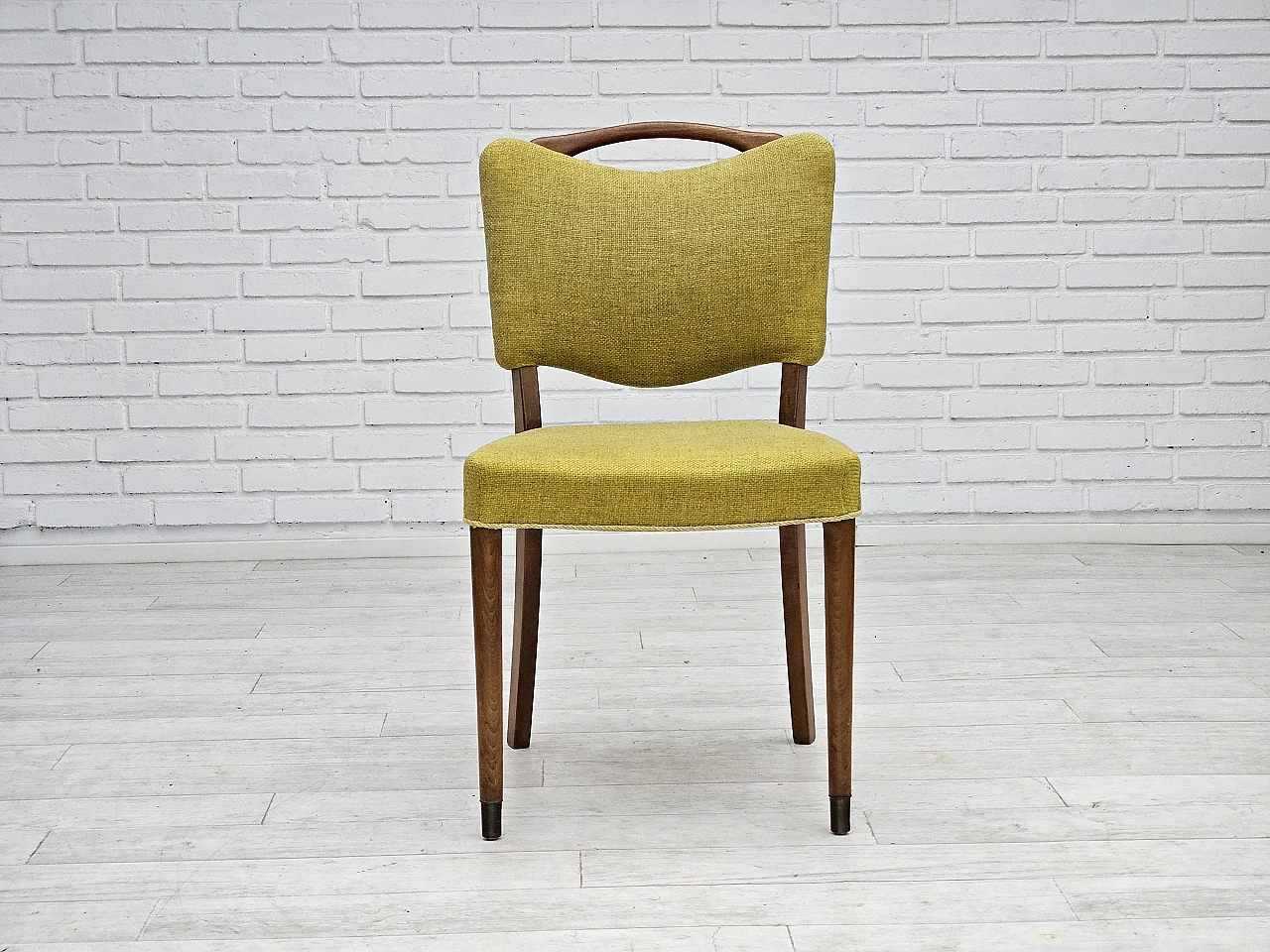 6 Danish dining chairs by Slagelse Møbelværk, 1970s 8