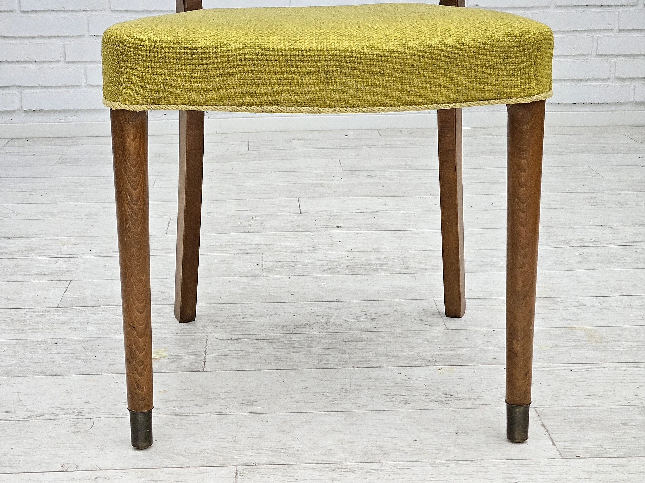 6 Danish dining chairs by Slagelse Møbelværk, 1970s 10