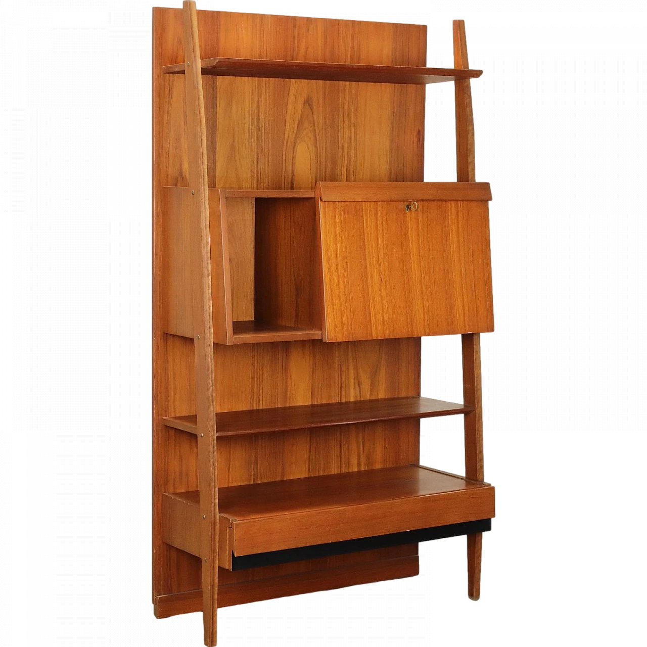 Teak Italian bookcase, '60s 11