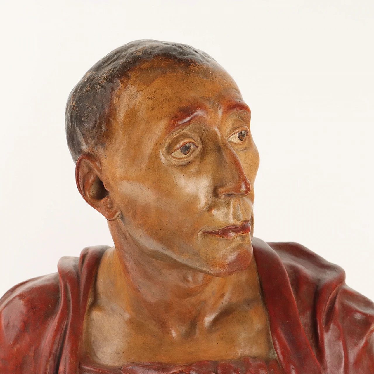 Copy by Donatello of Niccolò da Uzzano, terracotta bust 3